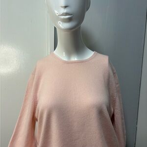 Elegant Pink Women's Sweater Cashmere